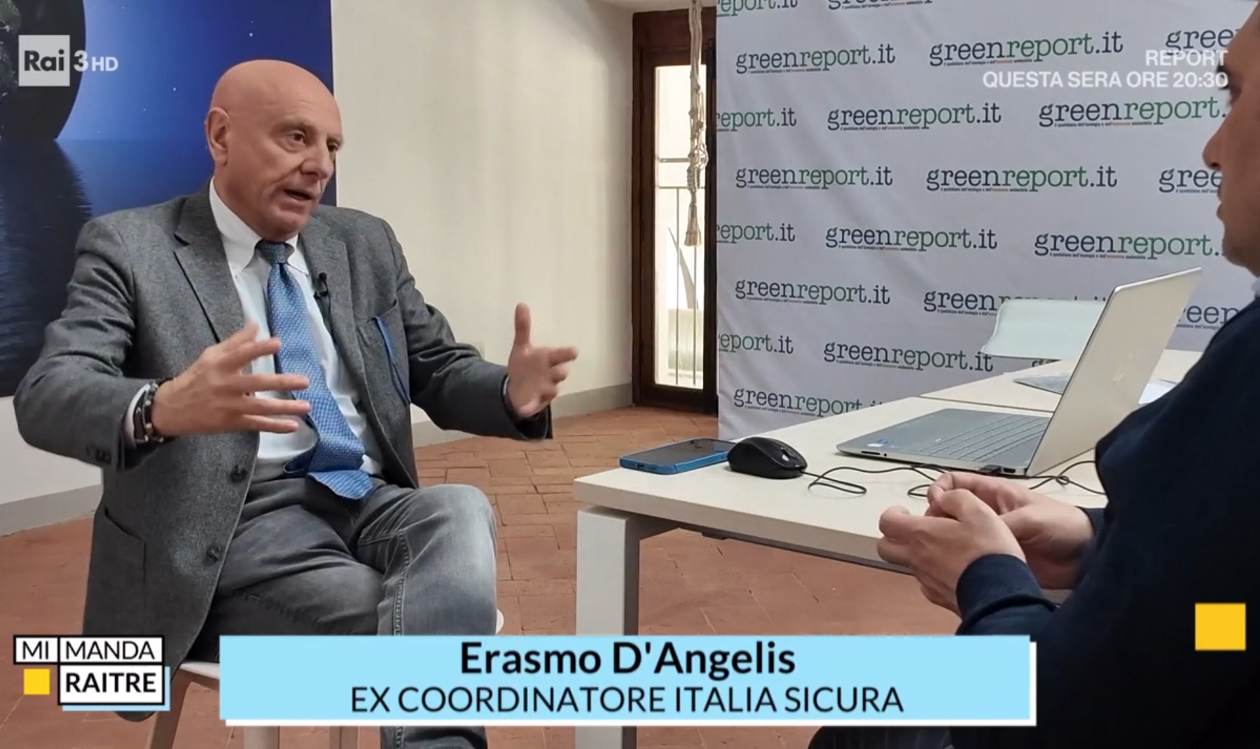 Siccità? Non mancano le piogge ma investimenti e manutenzione. A “Mi manda Rai 3” si parla di acqua con D’Angelis e Grassi